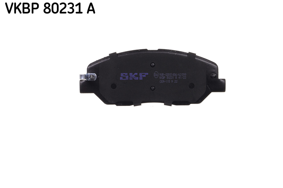 SKF Fékbetét, mind VKBP80231A_SKF